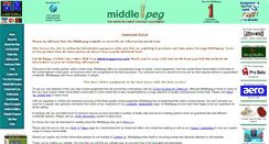 Desktop Screenshot of middlepeg.com