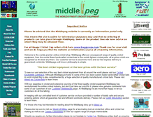 Tablet Screenshot of middlepeg.com